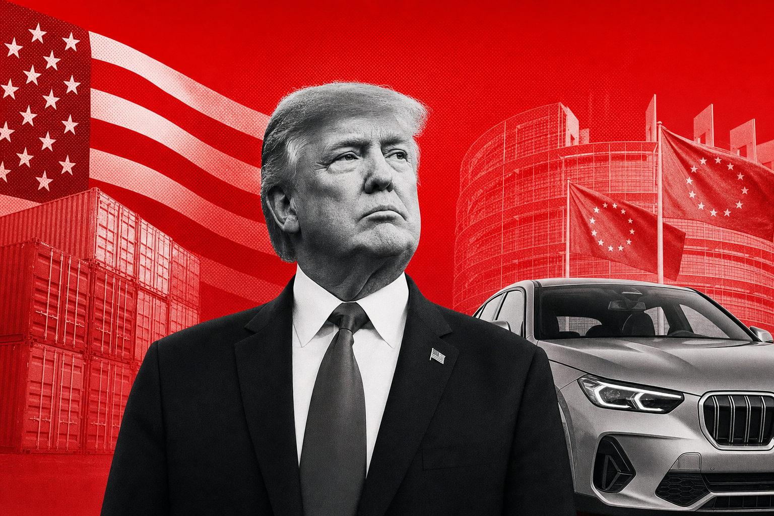 Dazi Usa-Ue, Trump rilancia sulle auto: tariffe al 25% e nuova tensione commerciale con l’Europa